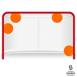 Source For Sports Magnetic Shooting Net Targets - Orange 8"