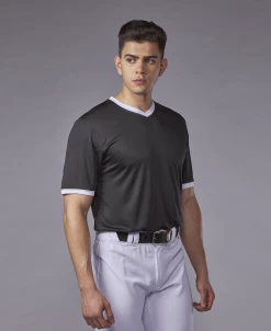 Amersports Adult S303 Performance V-Neck Tech Tee